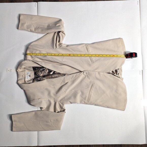 NWT Black Swan Daniella Blazer Jacket, Linen, size M - Picture 7 of 16